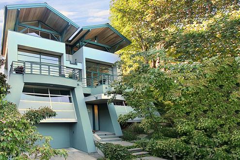 引领潮流的西雅图湖景环保住宅