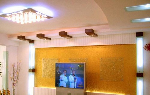 客厅吊顶装修效果图2011图片欣赏