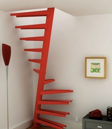 阁楼楼梯节省空间的创意楼梯设计