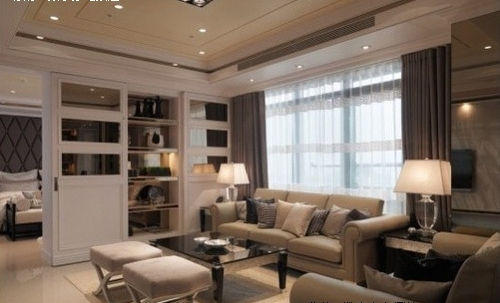 8款客厅卧室隔断效果图 打造空间新质感_家居装修效果