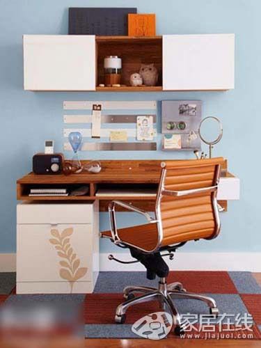 一款书桌两种姿态 实现家居理想收纳空间