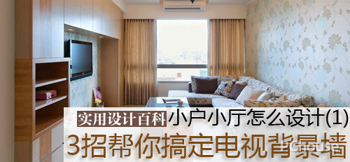 小户小厅如何安装客厅电视墙计(2) 3帮助你处理沙发背景墙