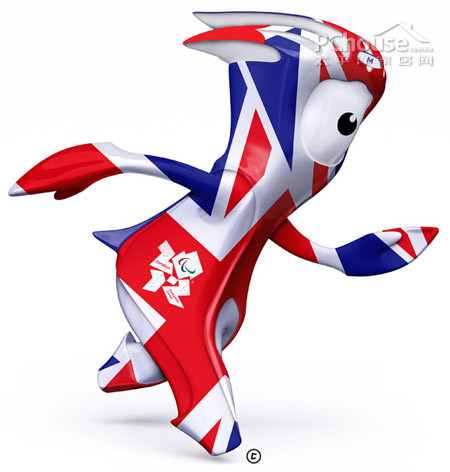 2012伦敦奥运会和残奥会 金属独眼吉祥物
