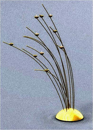 往届最佳灯具奖 铜与烛火 作者：赵萌
