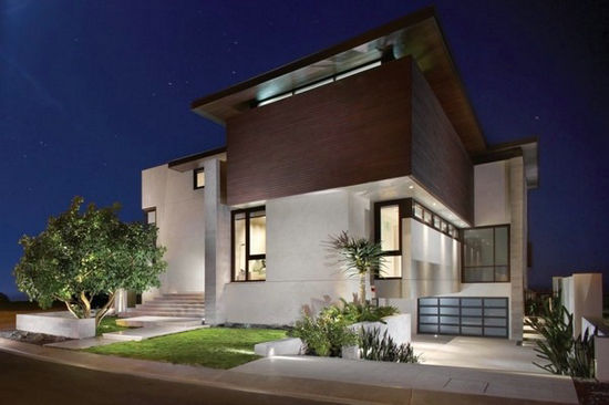 自然温馨 加州现代风格双层公寓设计
