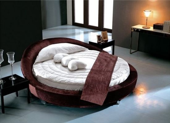 甜蜜二人世界16款婚房卧室园床的设计