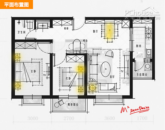 平面设计图(点击查看大图)