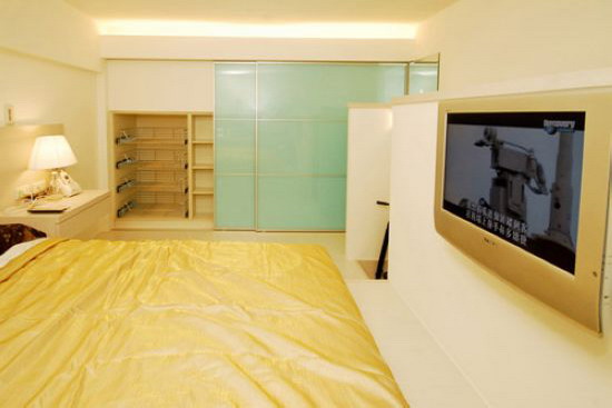 小小空间充分利用 3万装16平小蜗居