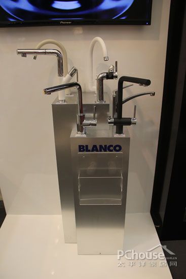 上海厨卫展厨房新品 blanco现欧式厨卫风