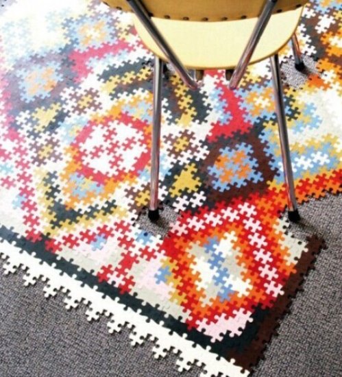 家居局部装饰 16款创意图案地毯设计