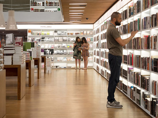 圣保罗的悠闲时光 livraria cultura书店_国外案例_太平洋家居网