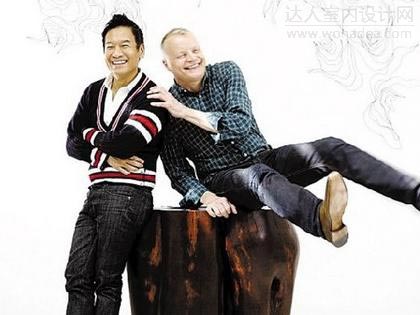 喬治•雅布（George Yab左）普歇爾伯格（P