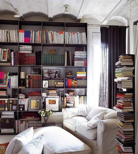 满墙书香为谁留 8图书房设计让你开心颜