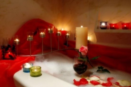 16款情人节装饰 让人心跳的浴室