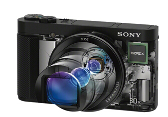 数码长焦相机索尼wx500与hx90成旅游神器