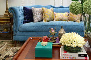 给家居换春装 纯色沙发打造小清新范儿