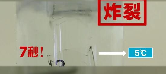 居元素热冲击实验：玻璃水杯大不同