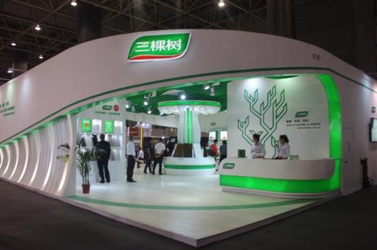 三棵樹健康 亮相中國國際家具材料展 凈享綠色生活