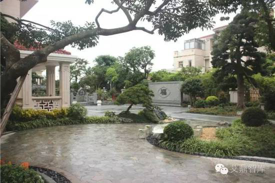 吴永辉获奖作品《汕头金叶岛豪庭别墅花园景观设计》图片
