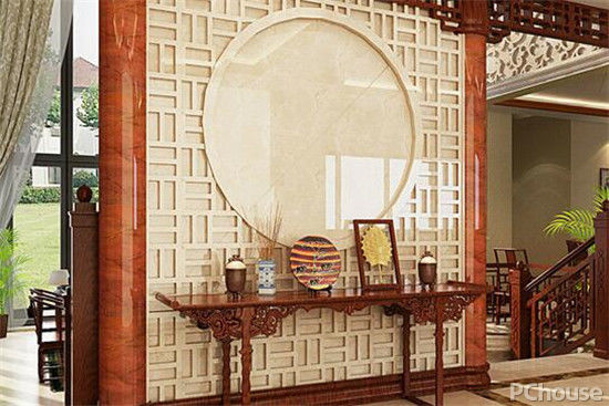 中式装修玄关壁画怎么选？玄关是什么？