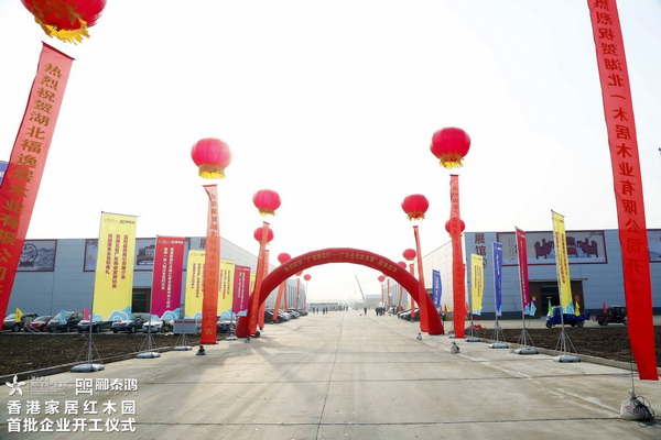 酈泰鴻紅木產業園首批企業集中開工儀式圓滿舉行