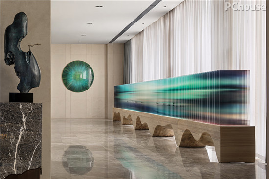 集艾×香榭蒂丨济南绿地国际博览城售楼处:诗意磅礴, 集艾×香榭蒂丨济南绿地国际博览城售楼处:诗意磅礴,