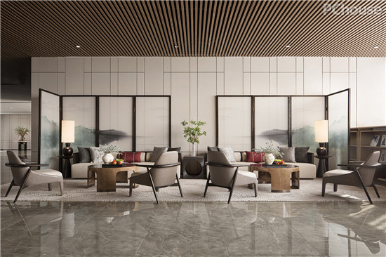 集艾×香榭蒂丨济南绿地国际博览城售楼处:诗意磅礴, 集艾×香榭蒂丨济南绿地国际博览城售楼处:诗意磅礴,