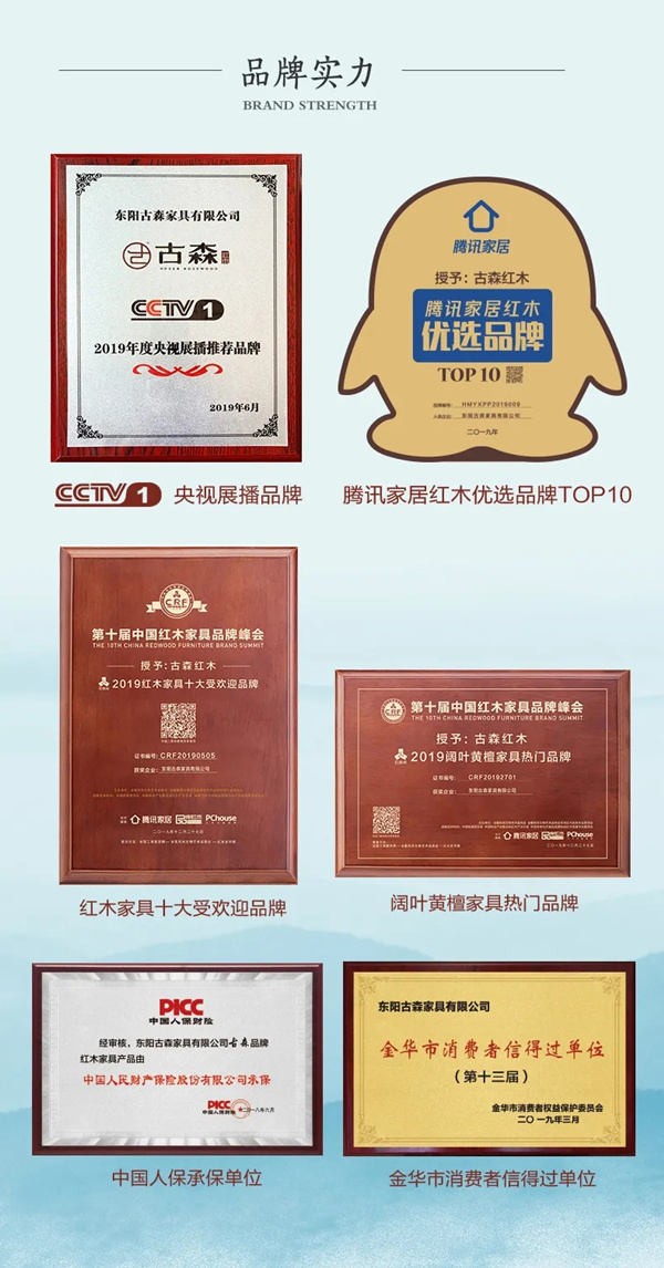 古森紅木入選百度家具品牌榜，與宜家等品牌比肩