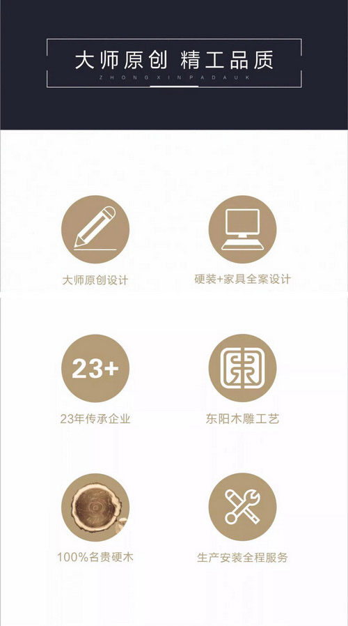 中信紅木：“整木定制”