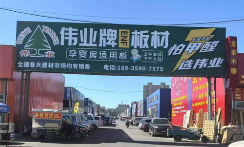 伟业牌ENF板材户外广告震撼上线