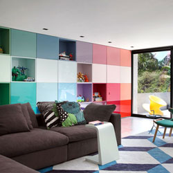多彩的空间和充满活力的家居设计