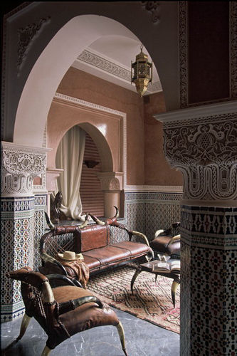 时尚客厅装修9款摩洛哥装修风格客厅