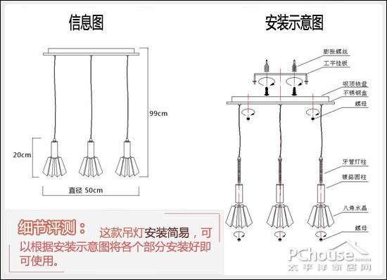 吊杆轨道灯安装方法图片