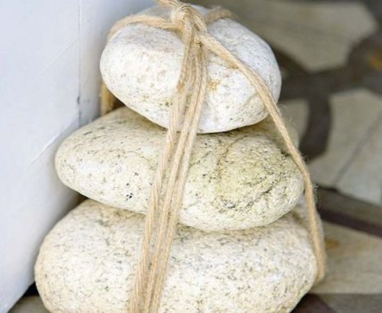 白领装修 10个功能性鹅卵石家居饰品
