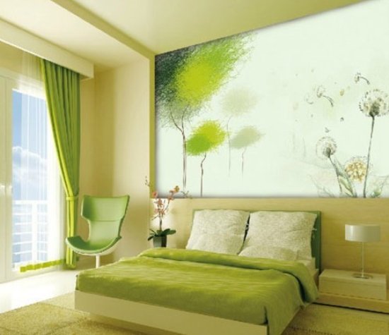时尚家居方案 10面中国画背景墙
