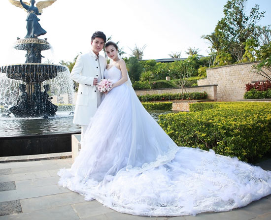 李璐结婚照片图片