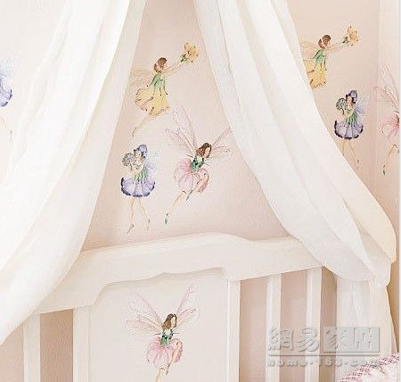 手绘墙饰 打造耀眼家居装饰