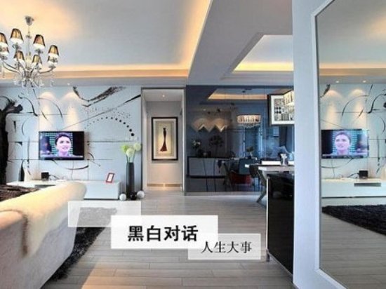 家居装饰简约风格婚房 黑白时尚家