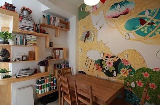 白领装修 58平方奇异小户型