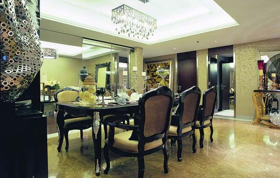 餐厅装修效果图推荐 简约华丽绽放
