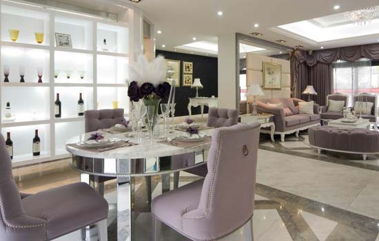 餐厅装修效果图推荐 简约华丽绽放