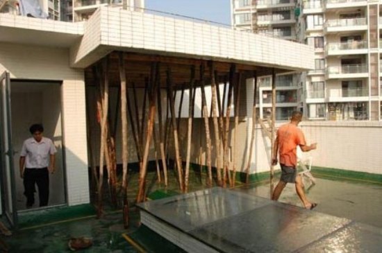 装修设计知识 三层挑高装修全过程曝光