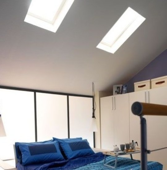 单身居住型公寓 蓝白色调LOFT公寓