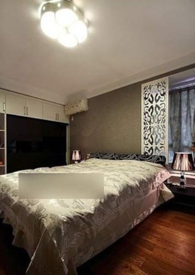 美女三居室设计 简约3居婚房