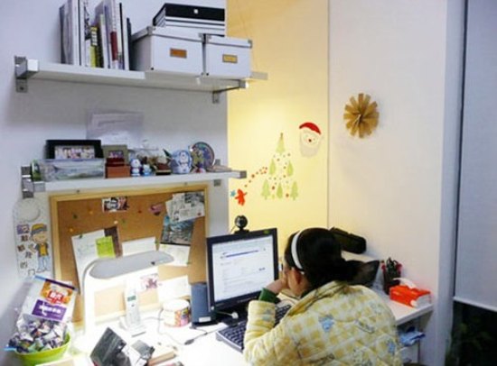 家装装饰 时尚夫妻16万装简约二室小复