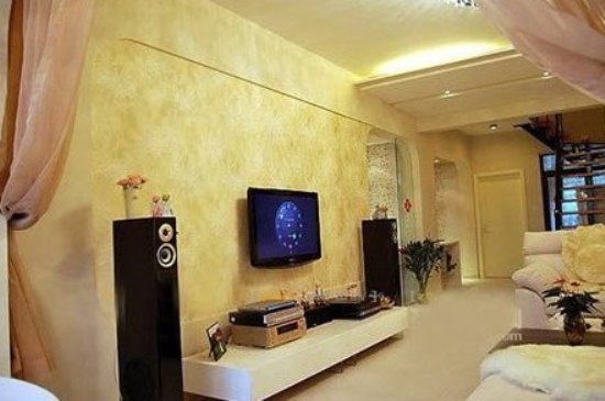 婚房装饰 90平简约风复式婚房
