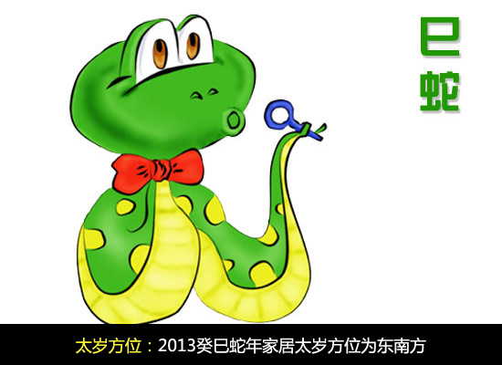 2013蛇年太岁位