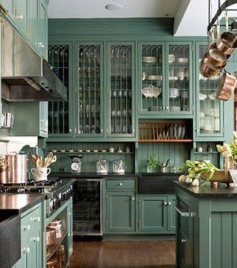 10款有色橱柜推荐 一扫开放式厨房设计