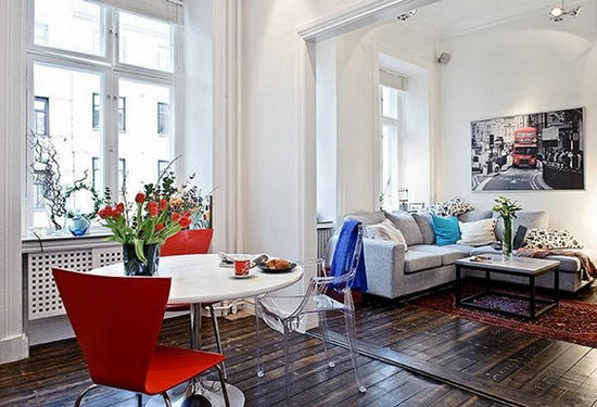 经典小户型设计 瑞典阁楼小公寓