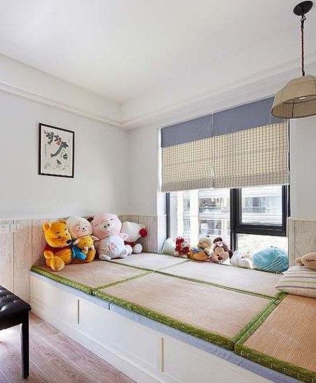 美式古典风格 8万半包三居空间